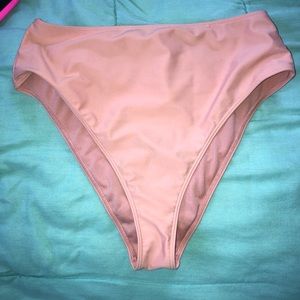 High waist bikini bottoms
